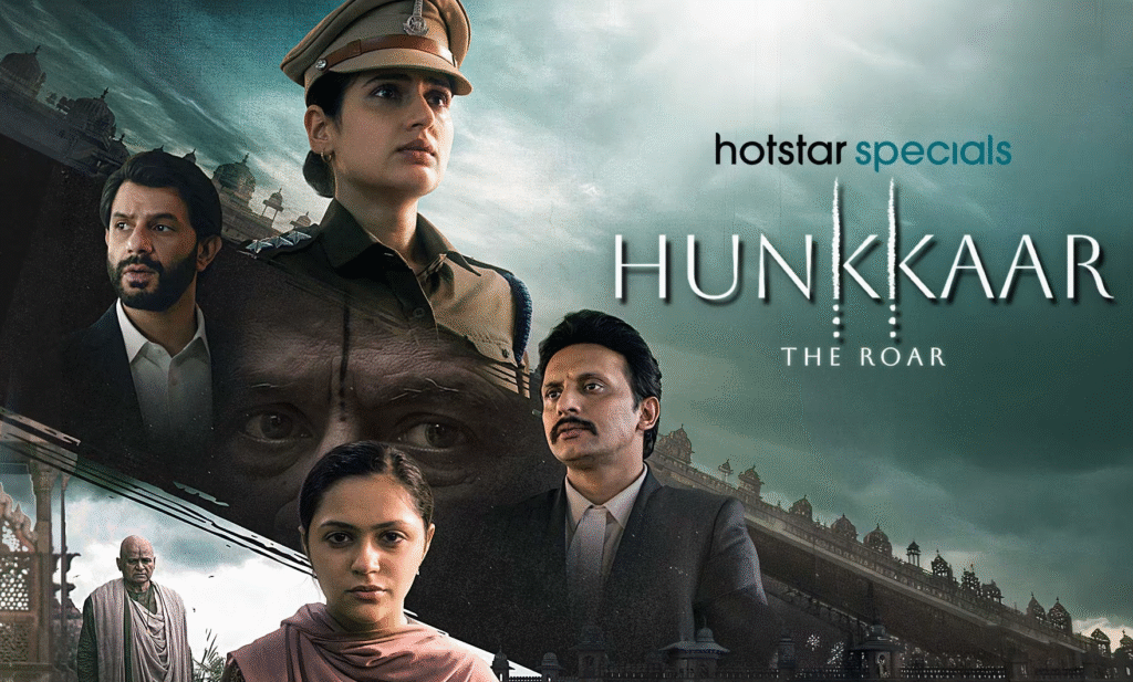 Hunkkaar – The Roar OTT release featuring Aneet Padda, Fatima Sana Shaikh, cast, story, and streaming details.